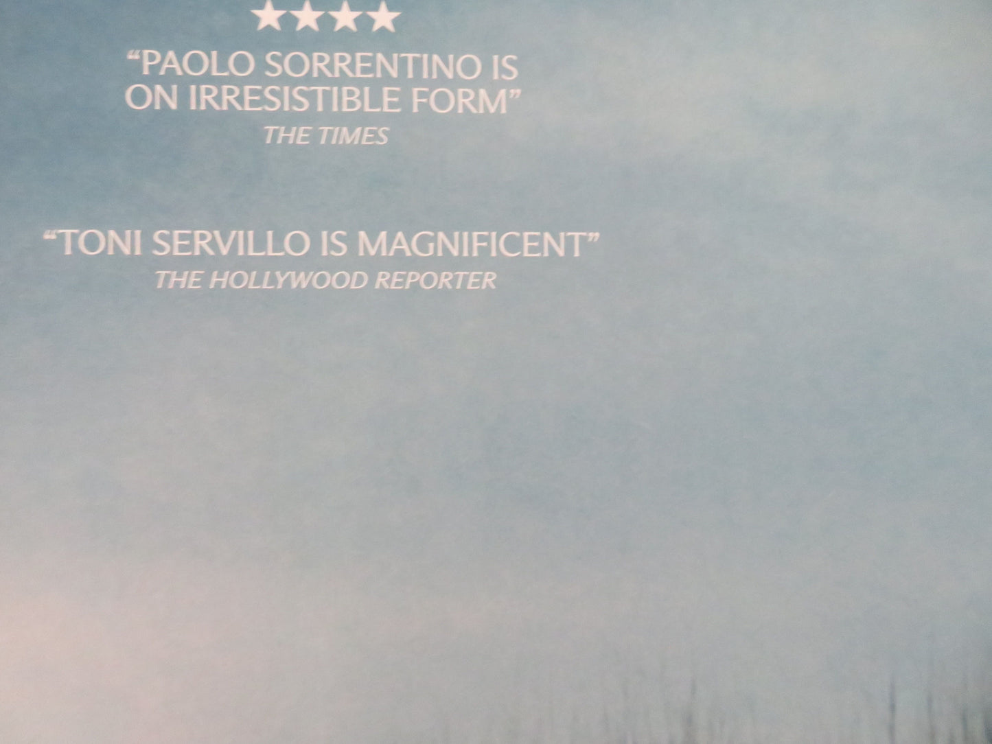 La Grazia UK Quad Rolled Poster Toni Servillo Anna Ferzetti 2025