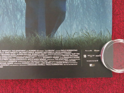 La Grazia UK Quad Rolled Poster Toni Servillo Anna Ferzetti 2025