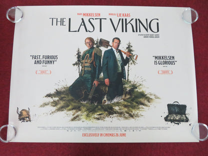 The Last Viking UK Quad Rolled Poster Mads Mikkelsen Nikolaj Lie Kaas 2025