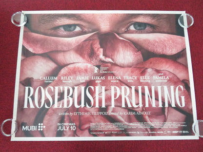 Rosebush Pruning UK Quad Rolled Poster Elle Fanning Pamela Anderson 2026