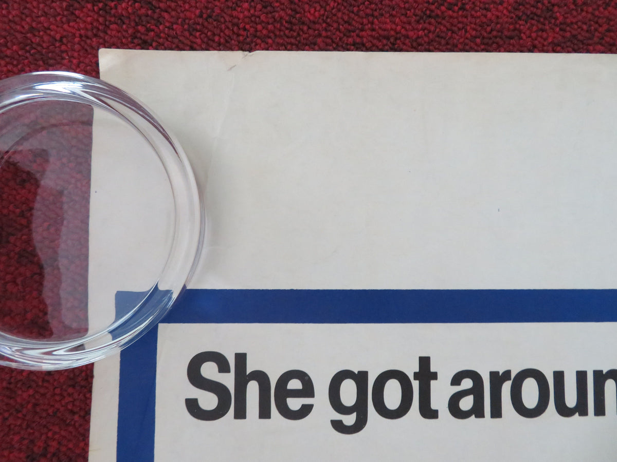 If It's Tuesday, This Must Be Belgium UK Quad Rolled Poster Ian McShane 1969