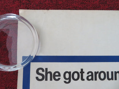 If It's Tuesday, This Must Be Belgium UK Quad Rolled Poster Ian McShane 1969