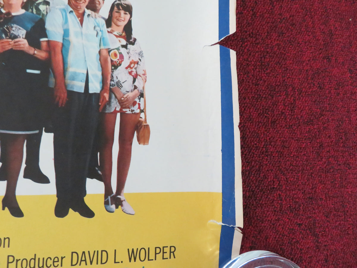 If It's Tuesday, This Must Be Belgium UK Quad Rolled Poster Ian McShane 1969