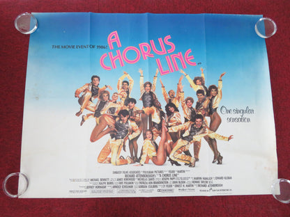 A Chorus Line UK Quad Rolled Poster Michael Douglas Terrence Mann 1985