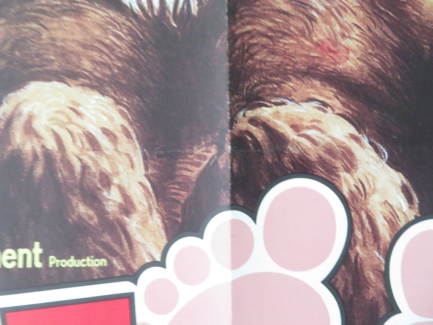 Harry and the Hendersons UK Quad Rolled Poster John Lithgow Melinda Dillon 1987