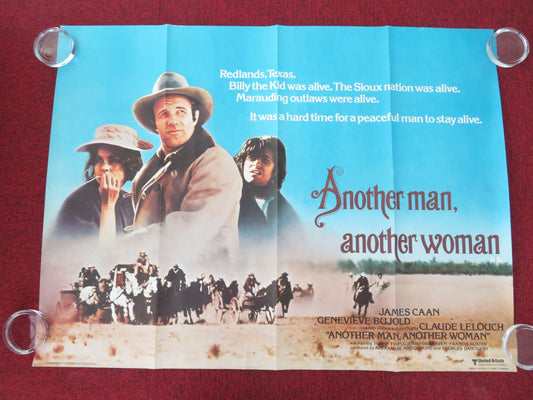 Another Man, Another Chance UK Quad Rolled Poster James Caan G. Bujold 1977