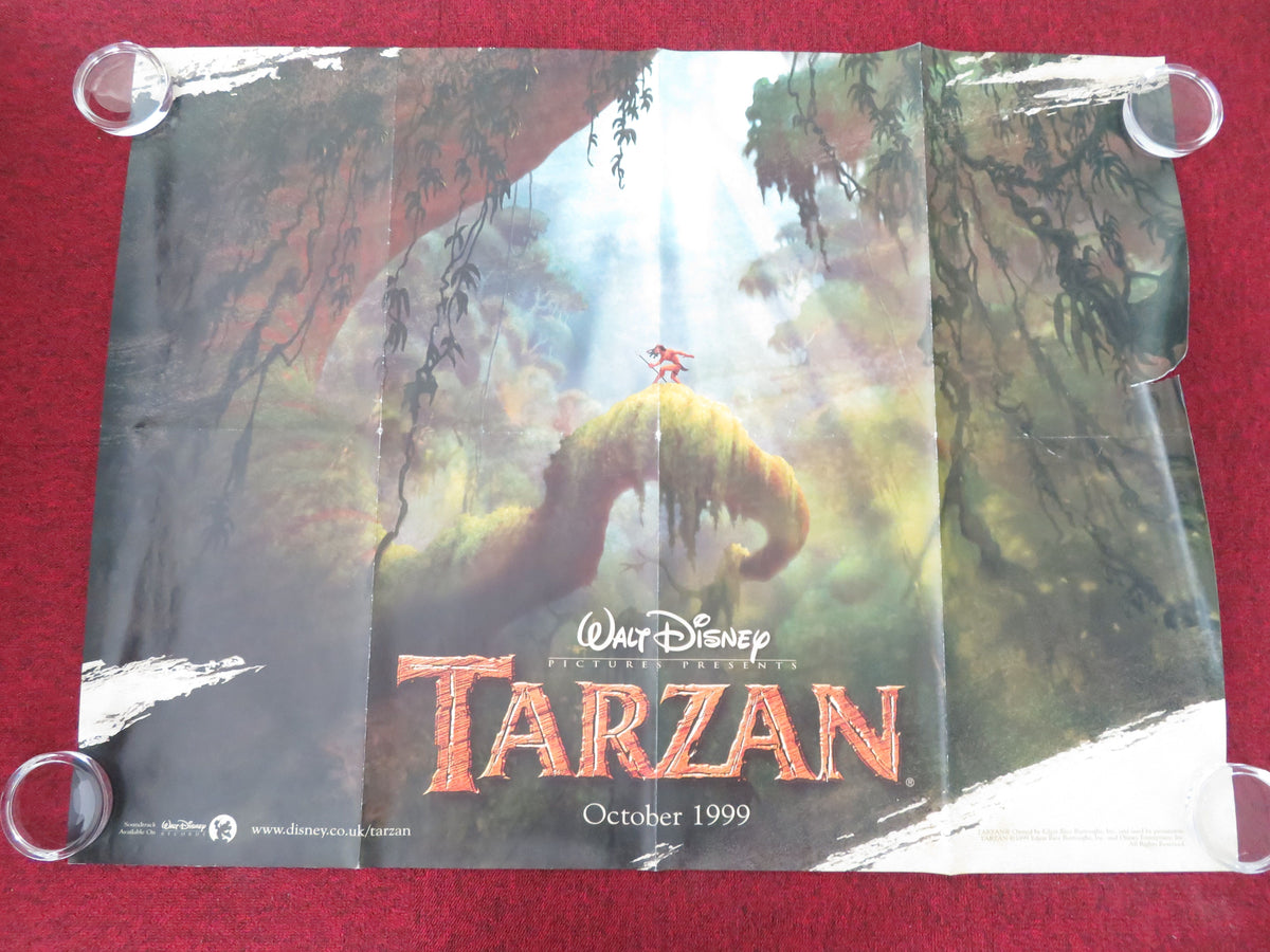 Tarzan UK Quad Rolled Poster Disney Tony Goldwyn Minnie Driver B. Blessed 1999