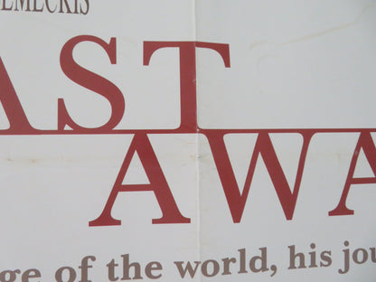 Cast Away UK Quad Rolled Poster Tom Hanks Helen Hunt Paul Sanchez 2000