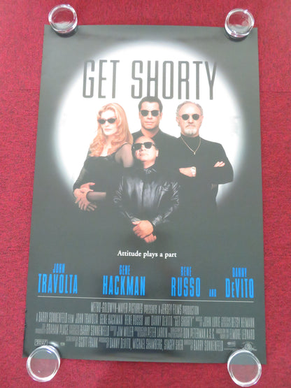Get Shorty US One Sheet Rolled Poster Gene Hackman J. Travolta Danny DeVito 1995