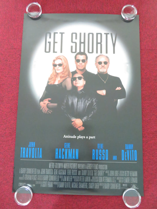 Get Shorty US One Sheet Rolled Poster Gene Hackman J. Travolta Danny DeVito 1995