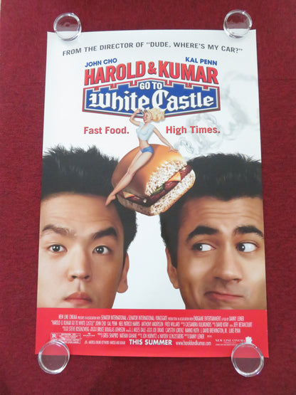 Harold & Kumar Go to White Castle US One Sheet Rolled Poster John Cho 2004