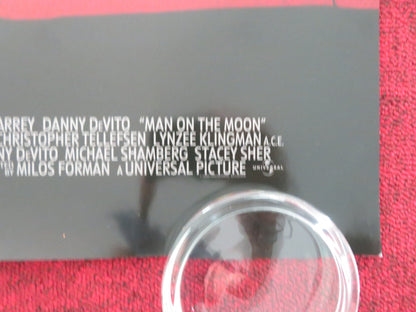 Man on the Moon US One Sheet Rolled Poster Jim Carrey D. DeVito A. Kaufman 1999
