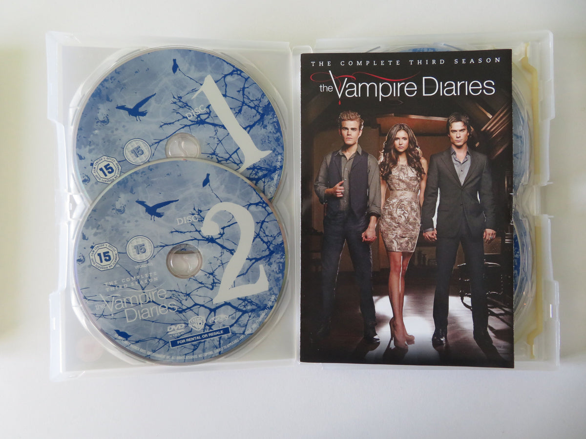 The Vampire Diaries - The Complete Third Season - B  (DVD) 2011 Region 2