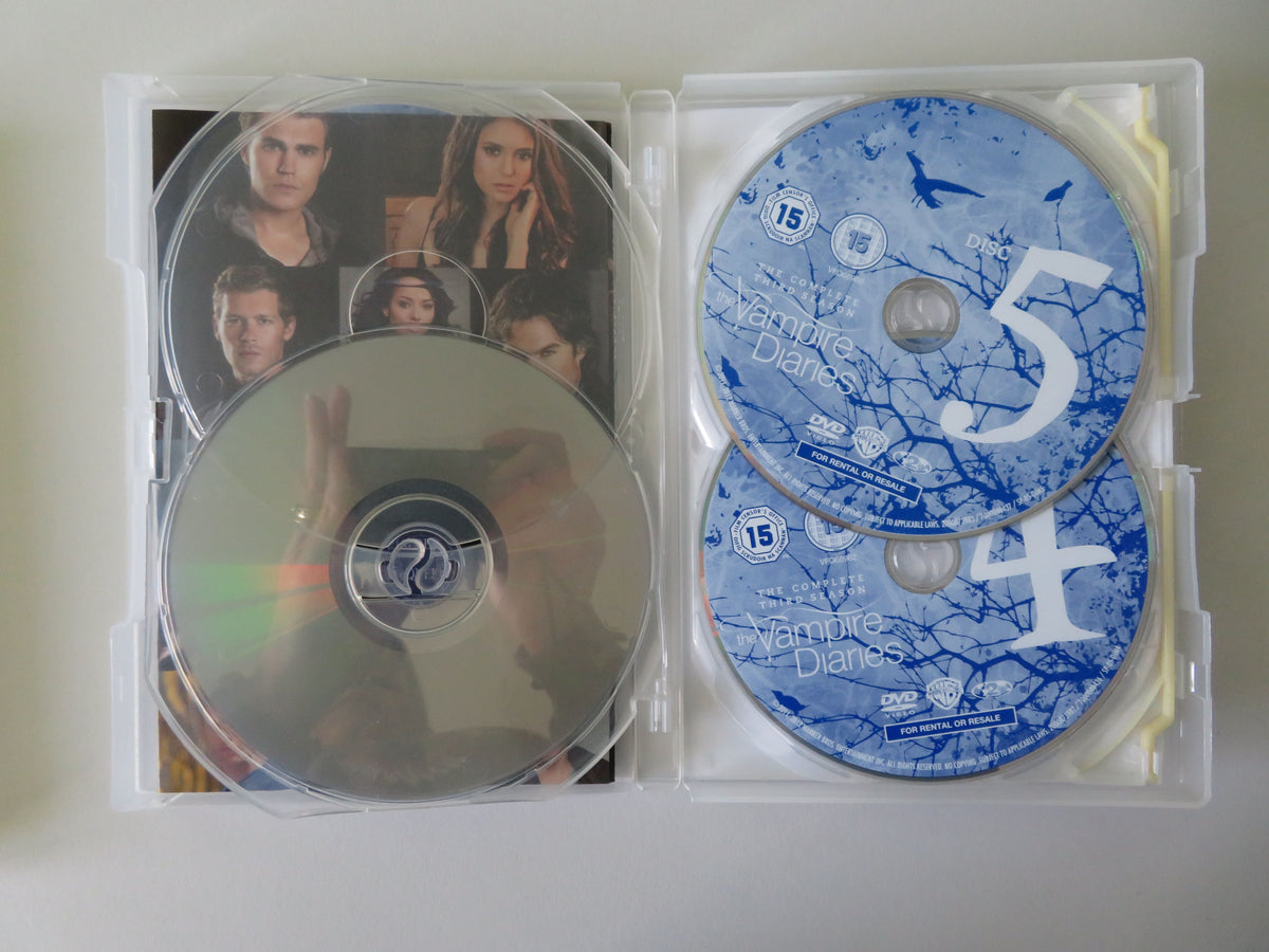 The Vampire Diaries - The Complete Third Season - B  (DVD) 2011 Region 2