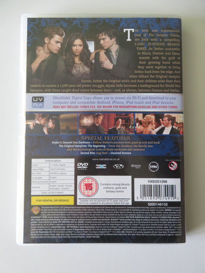The Vampire Diaries - The Complete Third Season - B  (DVD) 2011 Region 2