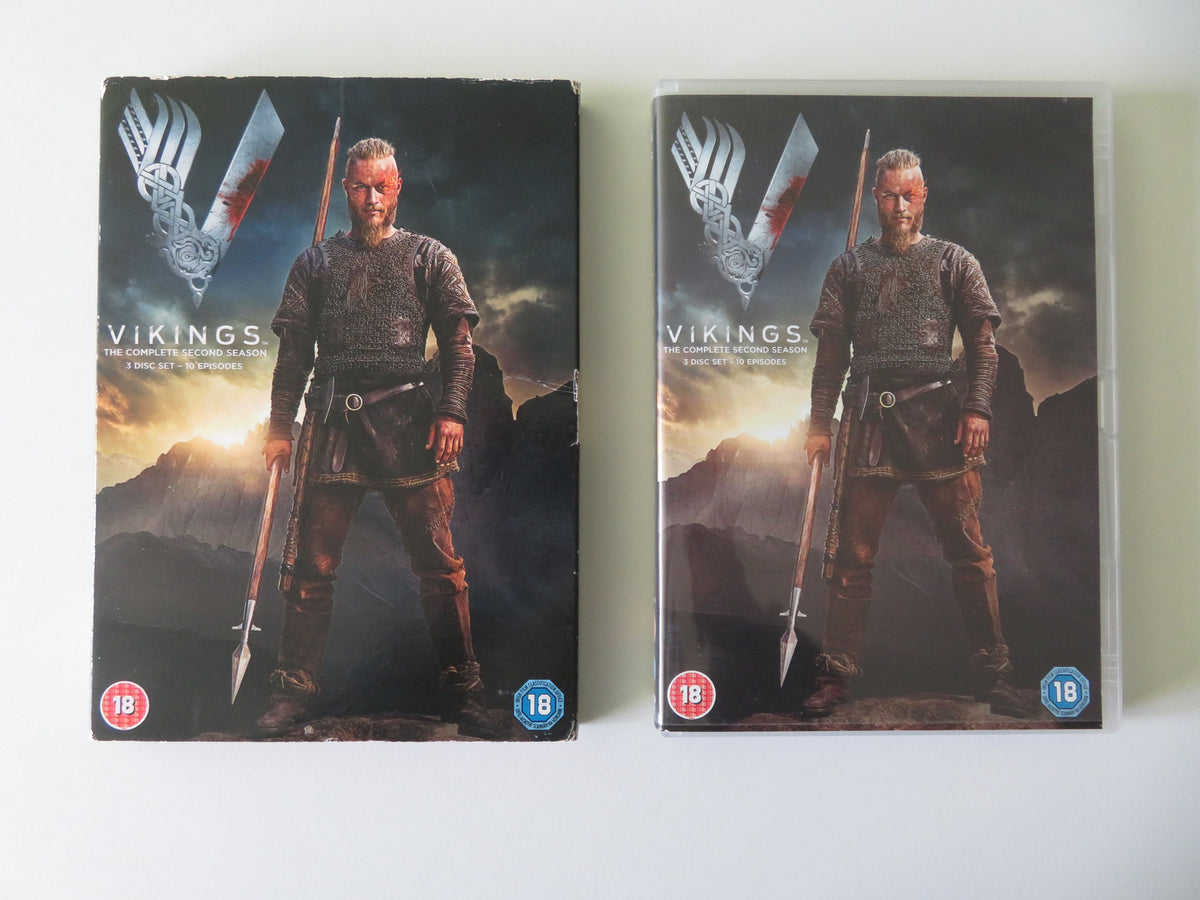Vikings - The Complete Second Season (DVD)  Katheryn Winnick 2014 Region 2