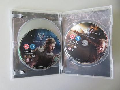 Vikings - The Complete Second Season (DVD)  Katheryn Winnick 2014 Region 2