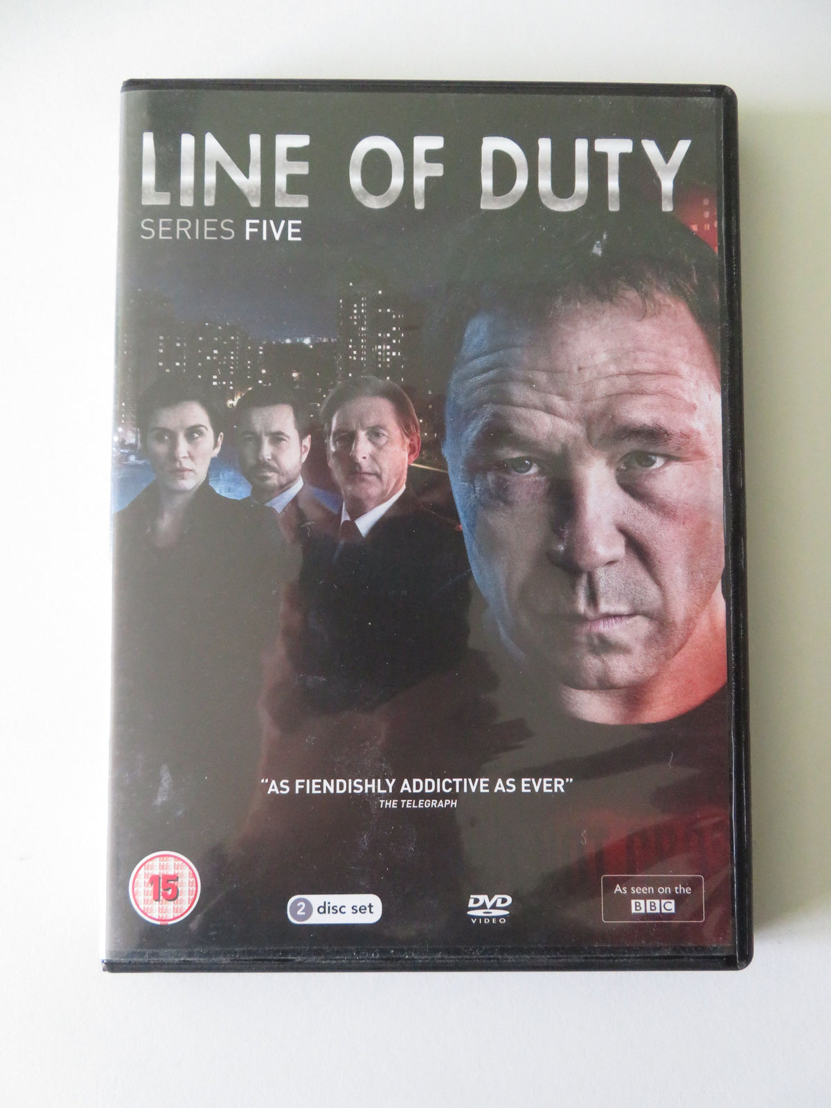 Line of Duty - Series Five (DVD) Stephen Graham Vicky McClure 2019 Region 2