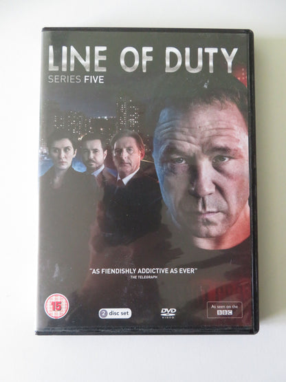 Line of Duty - Series Five (DVD) Stephen Graham Vicky McClure 2019 Region 2