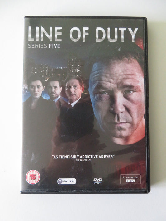 Line of Duty - Series Five (DVD) Stephen Graham Vicky McClure 2019 Region 2