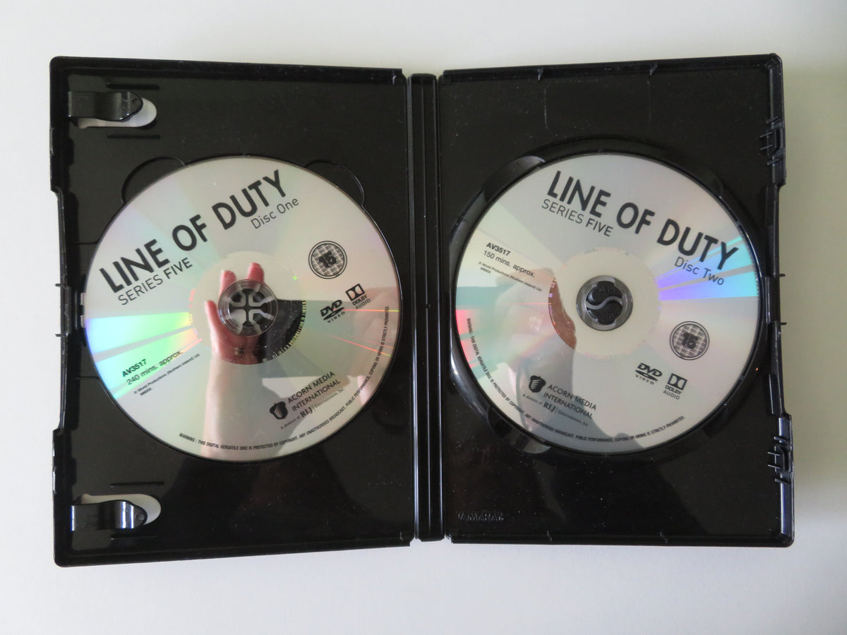 Line of Duty - Series Five (DVD) Stephen Graham Vicky McClure 2019 Region 2