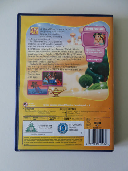 Jasmine's Enchanted Tales: Journey of a Princess (DVD) Disney 2005 Region 2