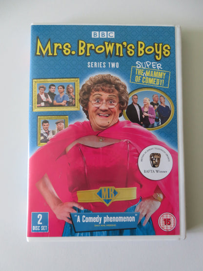 Mrs Brown's Boys Series Two (DVD) Brendan O'Carroll J. Gibney 2012 Region 2
