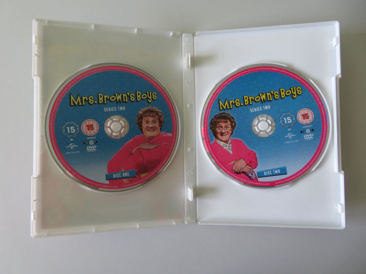 Mrs Brown's Boys Series Two (DVD) Brendan O'Carroll J. Gibney 2012 Region 2
