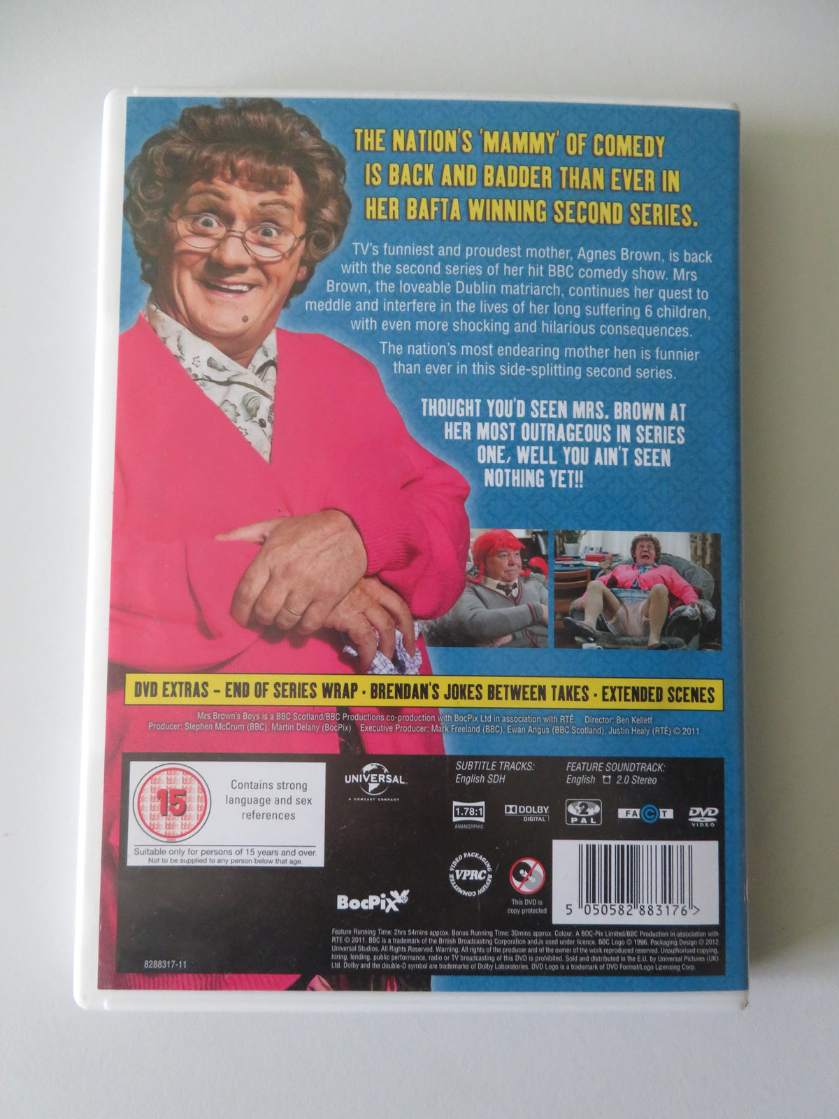 Mrs Brown's Boys Series Two (DVD) Brendan O'Carroll J. Gibney 2012 Region 2