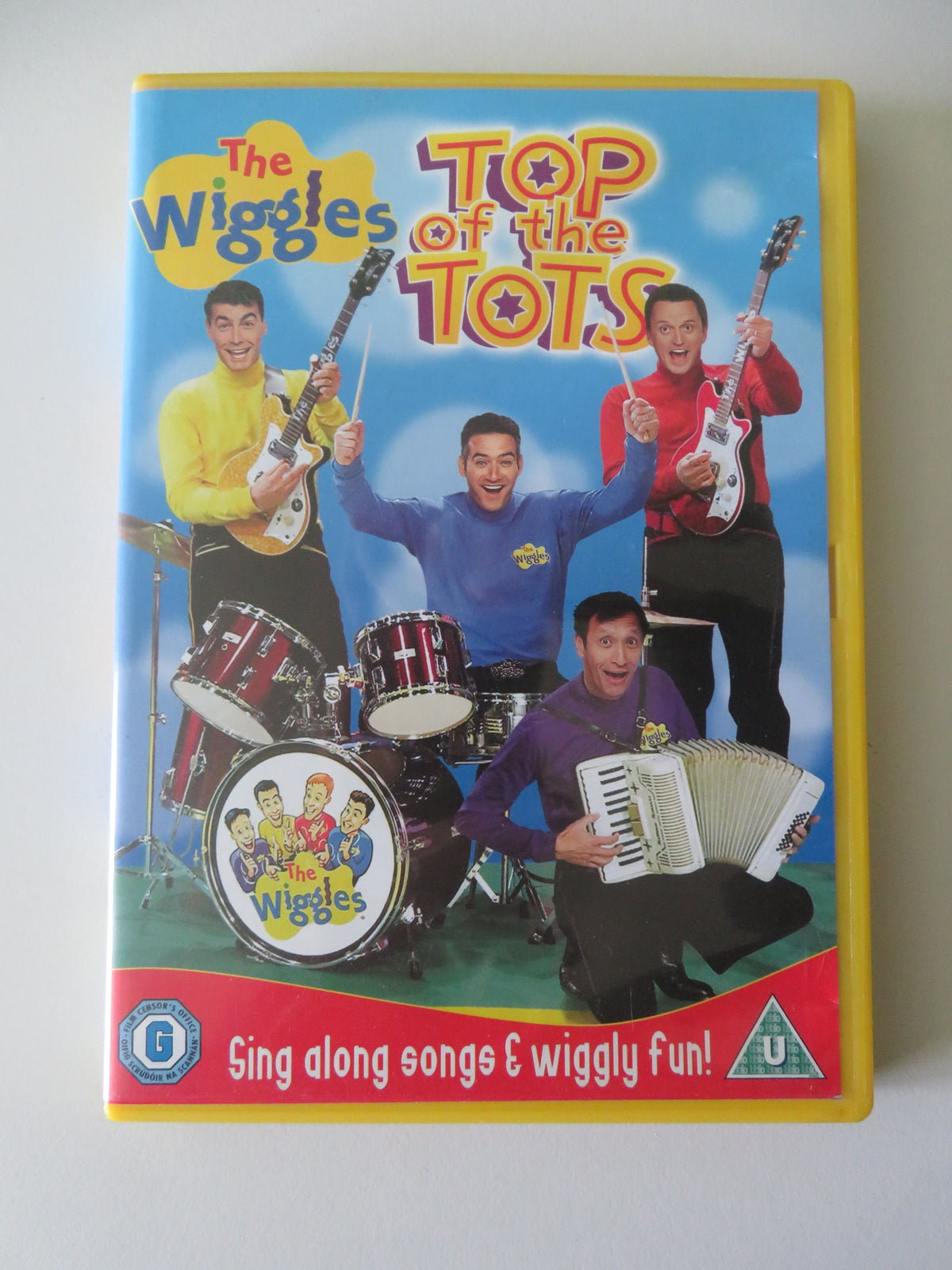The Wiggles - Top of the Tots (DVD) Murray Cook Jeff Fatt 2003 Region 2
