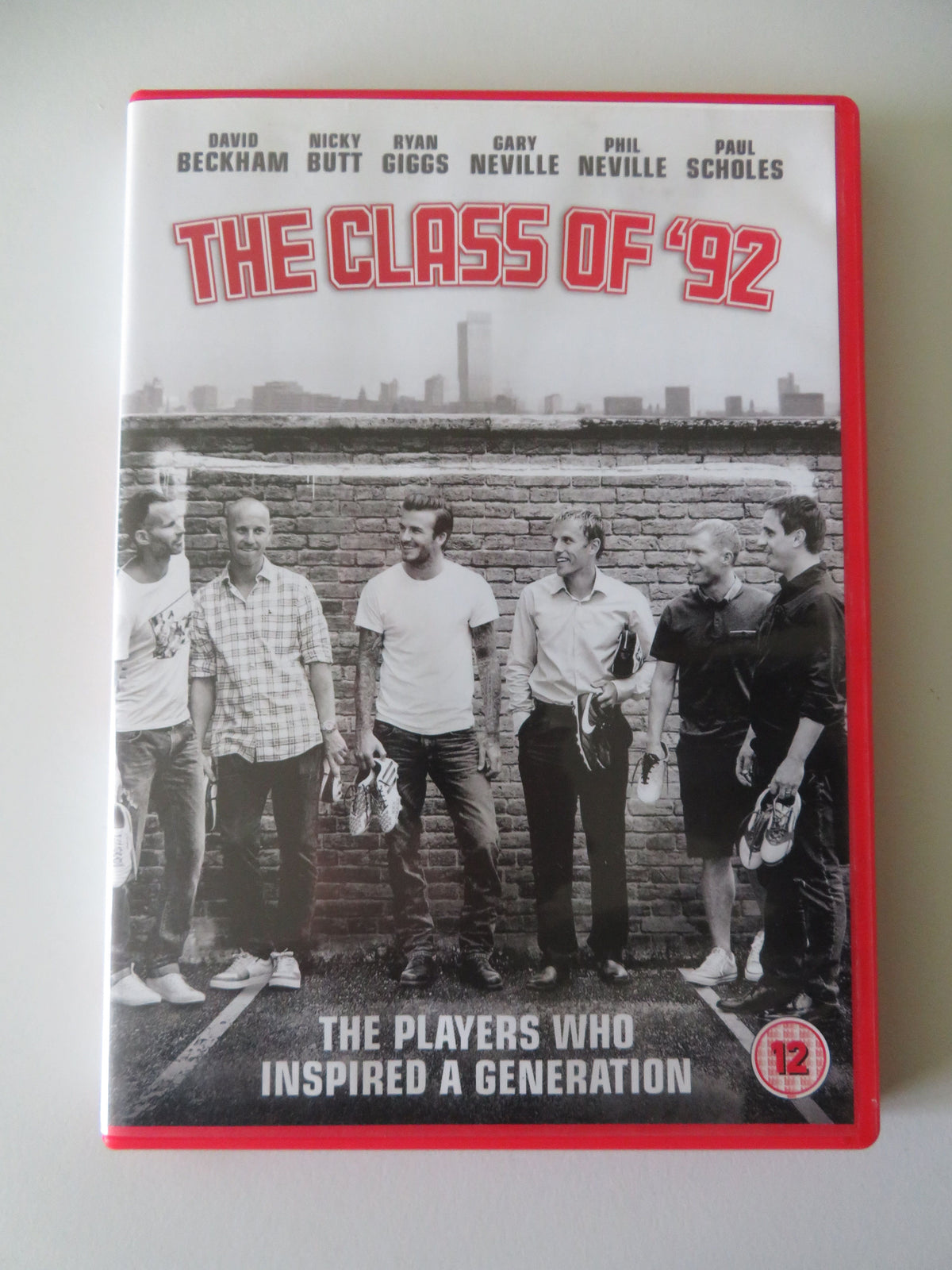 The Class of '92 (DVD) David Beckham Nicky Butt Ryan Giggs 2013 Region 2