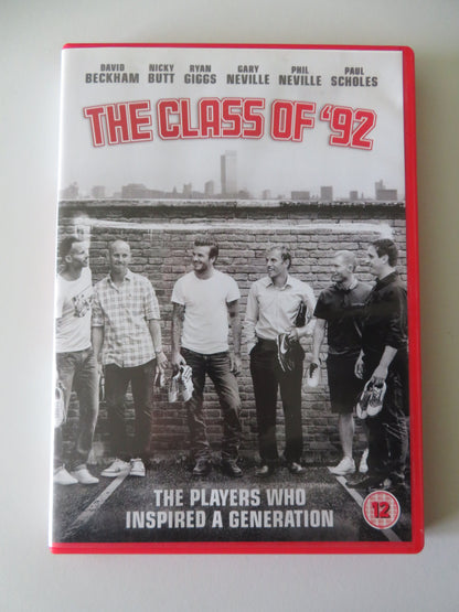 The Class of '92 (DVD) David Beckham Nicky Butt Ryan Giggs 2013 Region 2