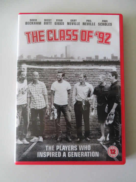 The Class of '92 (DVD) David Beckham Nicky Butt Ryan Giggs 2013 Region 2