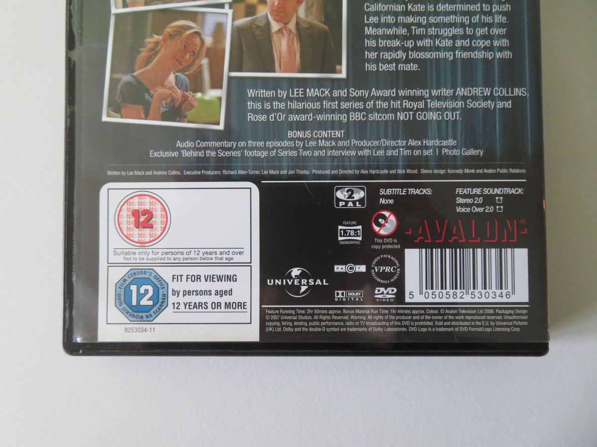 Not Going Out - Series One (DVD) Lee Mack Sally Bretton Tim Vine 2006 Region 2