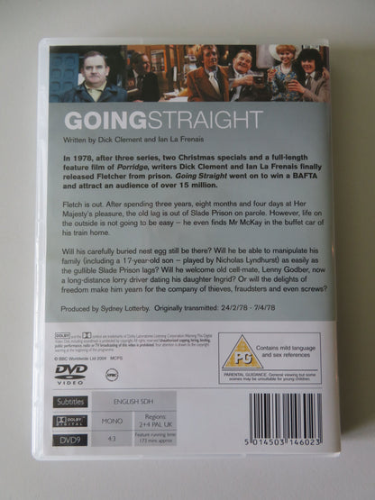 Going Straight - The Complete Series (DVD) Ronnie Barker 1978 Region 2 + 4