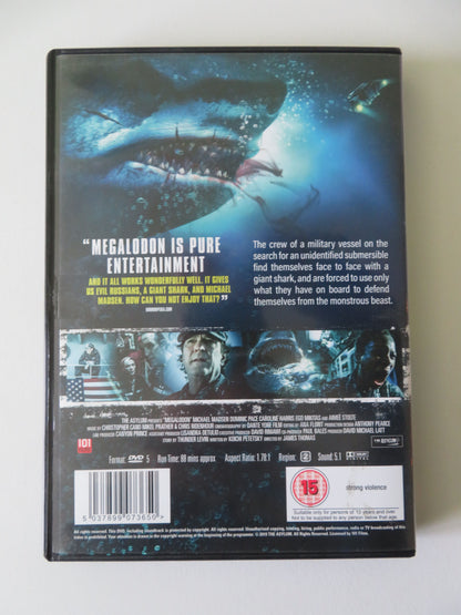 Megalodon (DVD) Michael Madsen Dominic Pace 2018 Region 2