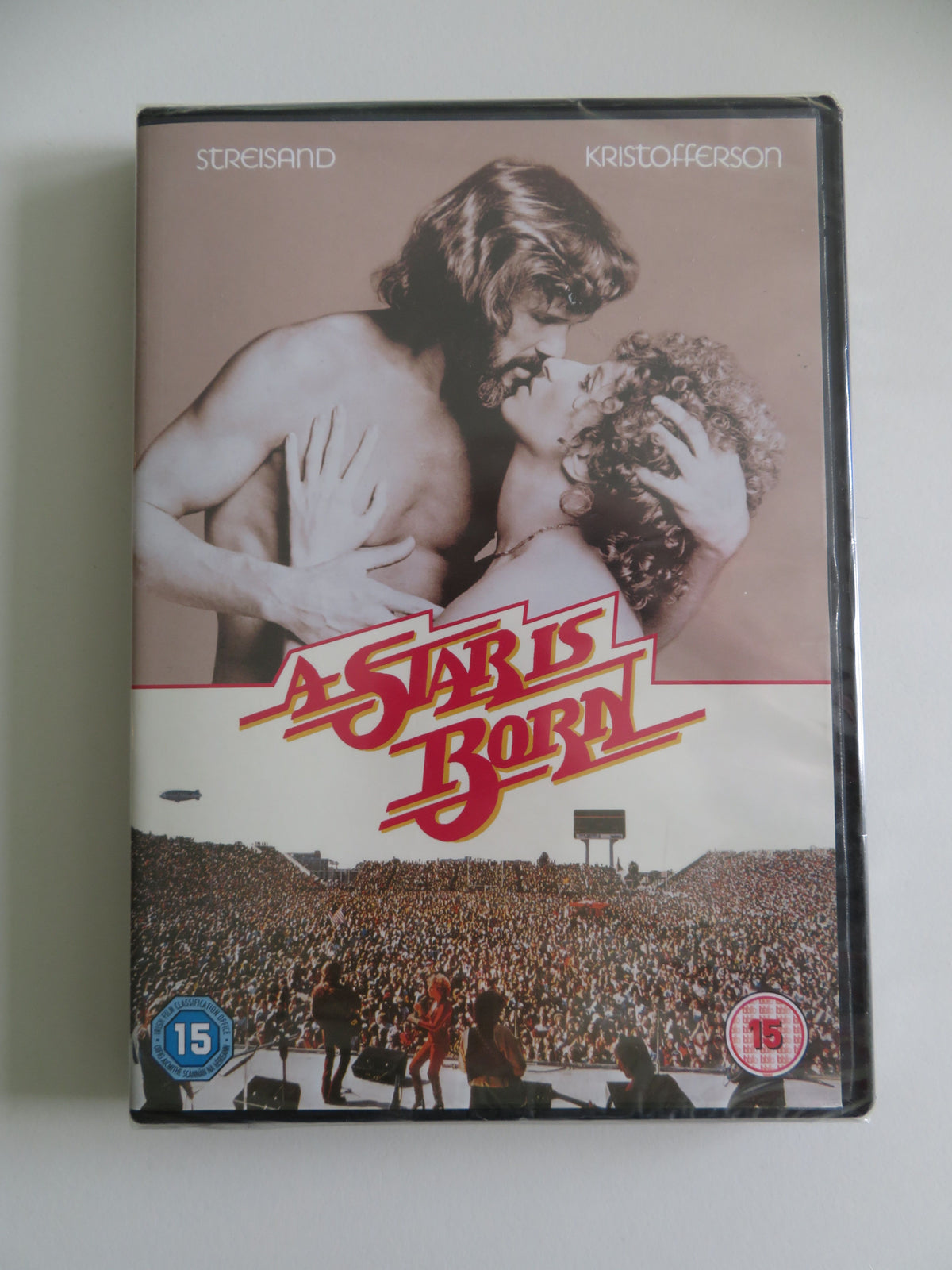 A Star Is Born (DVD) Barbra Streisand Kris Kristofferson G. Busey 1976 Region 2