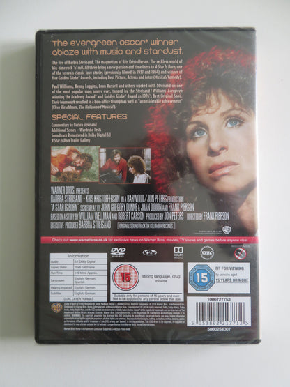 A Star Is Born (DVD) Barbra Streisand Kris Kristofferson G. Busey 1976 Region 2