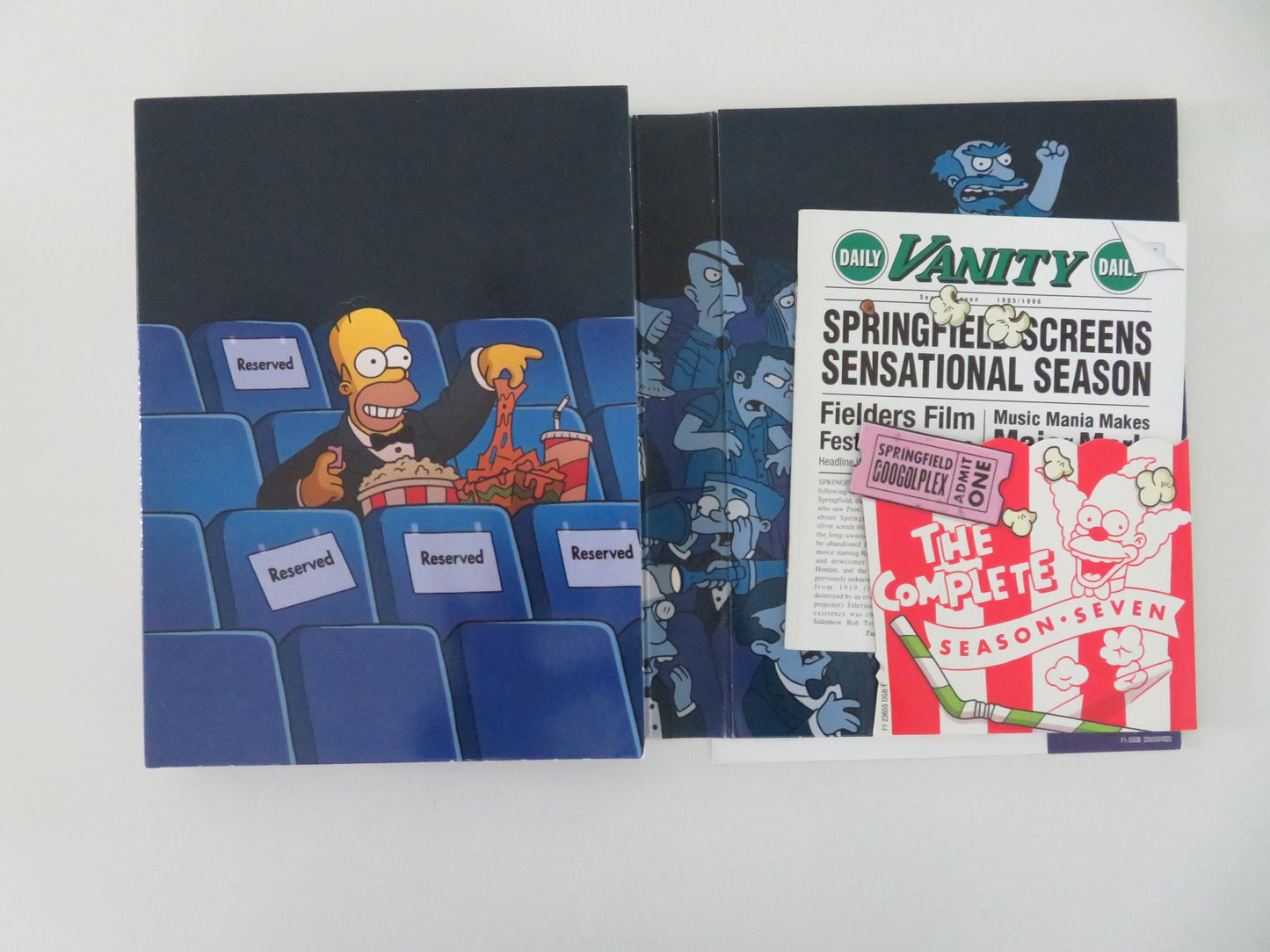 The Simpsons - The Complete Seventh Season (DVD BoxSet) 1995 Region 2