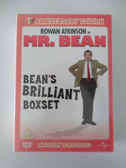 Mr. Bean - Bean's Brilliant Boxset (DVD BoxSet) Rowan Atkinson 2010 Region 2, 4