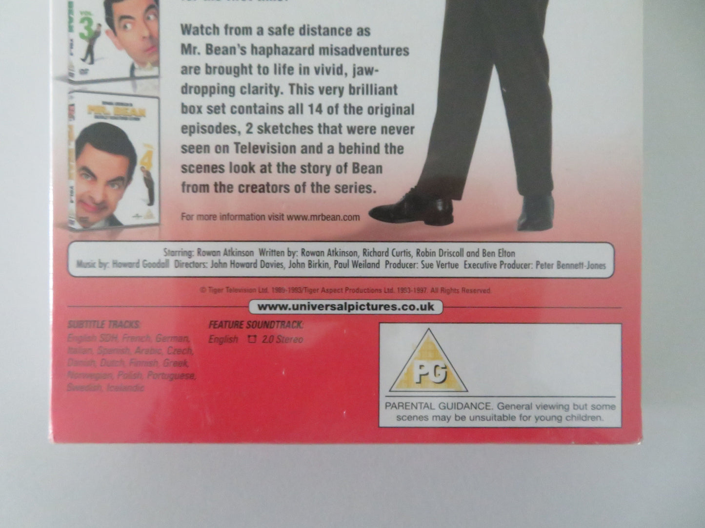 Mr. Bean - Bean's Brilliant Boxset (DVD BoxSet) Rowan Atkinson 2010 Region 2, 4