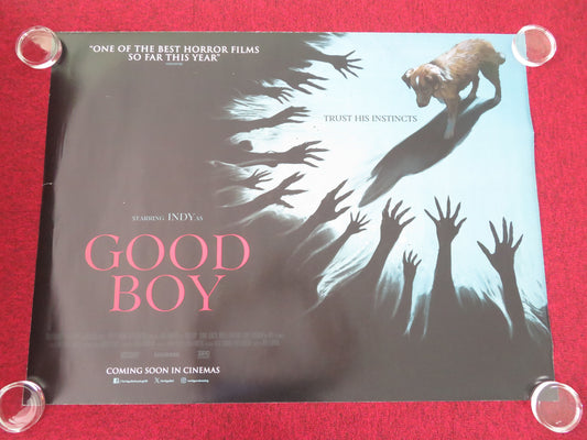 Good Boy UK Quad Rolled Poster Indy Shane Jenson Arielle Friedman 2025