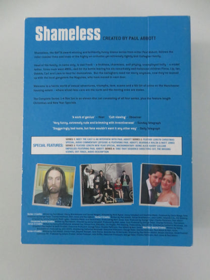 Shameless Series 1-4 (DVD BoxSet) David Threlfall Anne-Marie Duff 2004 Region 2