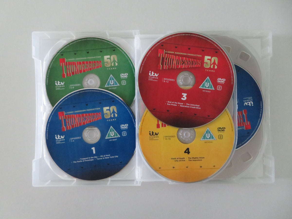 Thunderbirds - Complete Collection (DVD BoxSet) Sylvia Anderson 1965 Region 2
