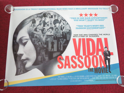 Vidal Sassoon: The Movie UK Quad Rolled Poster Mary Quant 2010