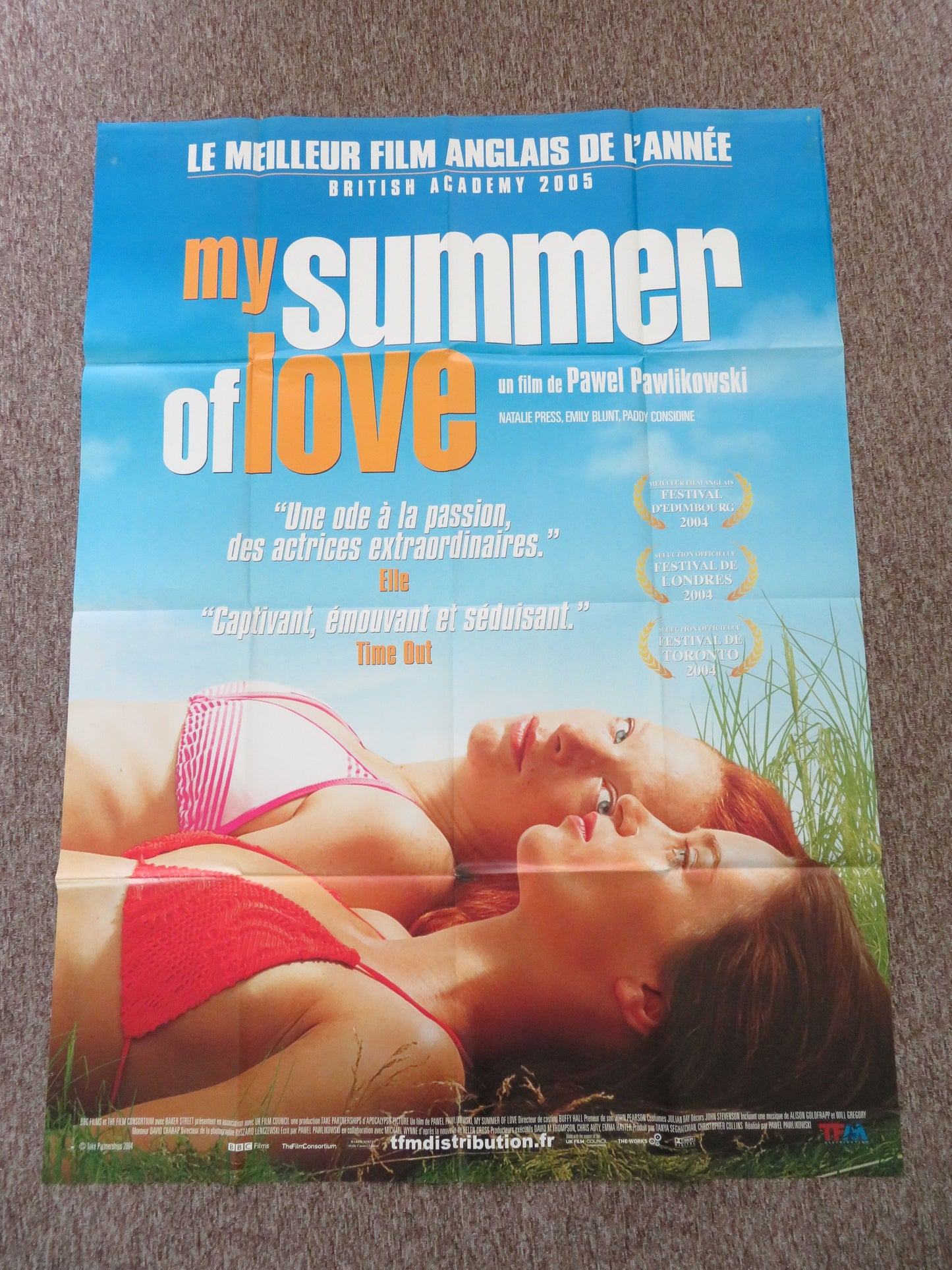 My Summer of Love French Grande Poster Emily Blunt Natalie Press 2004