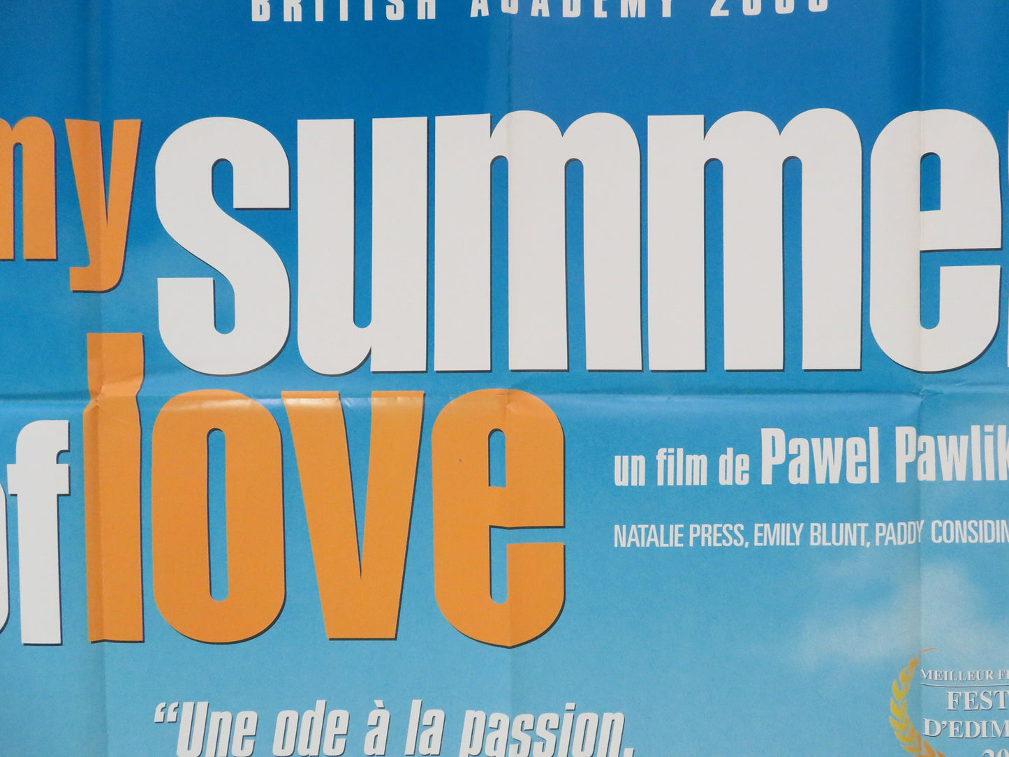 My Summer of Love French Grande Poster Emily Blunt Natalie Press 2004
