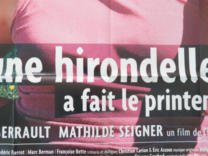 The Girl from Paris French Grande Poster Michel Serrault Mathilde Seigner 2001