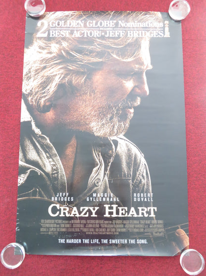Crazy Heart US One Sheet Rolled Poster Jeff Bridges Maggie Gyllenhaal 2009