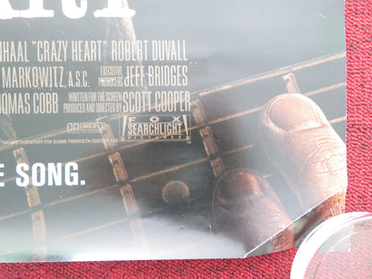 Crazy Heart US One Sheet Rolled Poster Jeff Bridges Maggie Gyllenhaal 2009